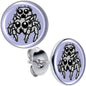 Leaping Leapfrog Spiders Stud Earrings by Onyx O