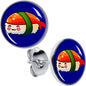 Sushi Stud Earrings by Onyx O