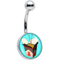 Chinese Take Out Belly Ring by Onyx O