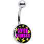 Over Thinker Impact Belly Ring by Onyx O