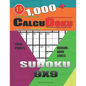 1,000 + Calcudoku sudoku 9x9: Logic puzzles medium - hard levels - Paperback