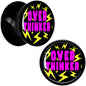 Over Thinker Impact Black Acrylic Saddle Plug Set by Onyx O