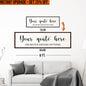 Upgrade Your 'Custom Quote' (Style 2) Canvas To 20x60 Inches
