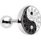16G 1/4 Mandala Yin Yang Tragus Cartilage Earring