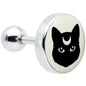 16G 1/4 Glow in the Dark Mystic Kitty Cat Tragus Cartilage Earring by Onyx O