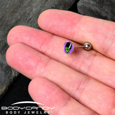 Bride of Frankenstein Barbell Tongue Ring by Onyx O