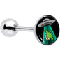 Alien UFO Dinosaur Abduction Barbell Tongue Ring by Onyx O