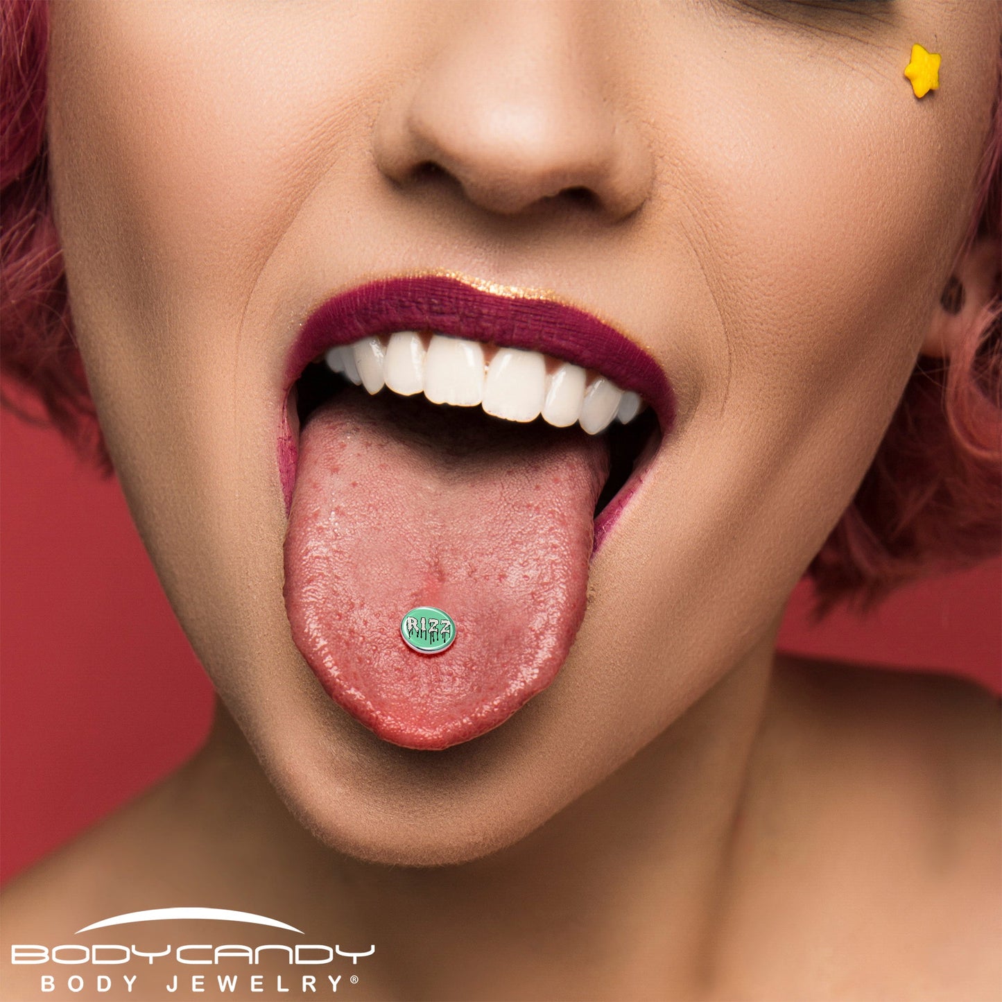 RIZZ Barbell Tongue Ring by Onyx O