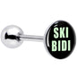 SKIBIDI Barbell Tongue Ring by Onyx O