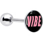 Vibe Barbell Tongue Ring by Onyx O