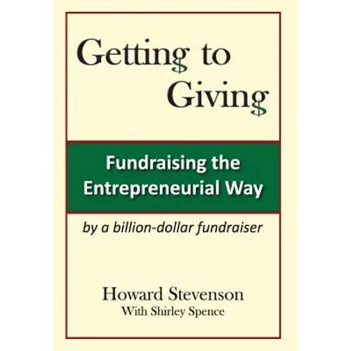 Getting to Giving Generic Hard Cover - Hardcover