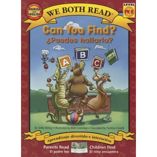 Can You Find?-Puedes Hallarlo? (an ABC Book) - Paperback