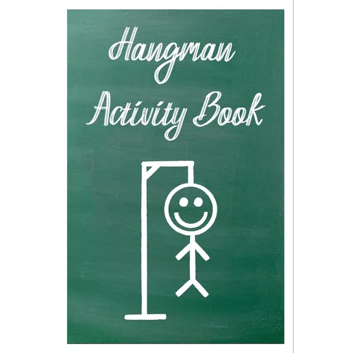 Hangman Activity Book: Game for Two or More Players - Paperback