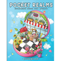 Pocket Realms: A Coloring Book for Adults Featuring Mini Worlds with Cute Characters and Tiny Items for Stress Relief and Relaxation - Paperback