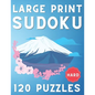 Large Print Sudoku: 120 Hard Sudoku Puzzles, One Sudoku Per Page, Hard Sudoku Book ( Sudoku Puzzle Book for Everyone ) - Paperback