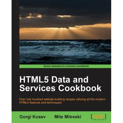 Html5 Data and Services Cookbook - Paperback