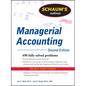 Schaum's Outline of Managerial Accounting - Paperback