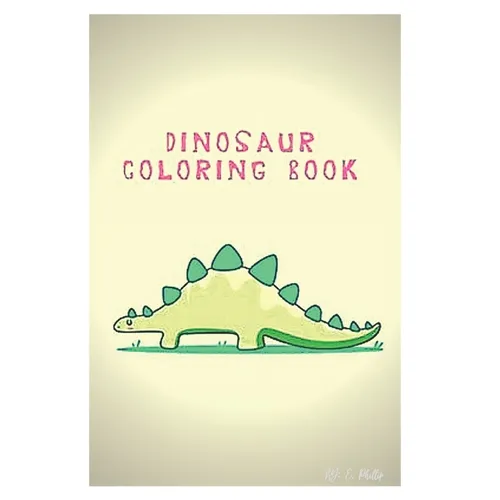 dinosaur coloring book: coloring book for kids 3-8 years old - Paperback