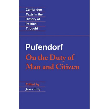 Pufendorf: On the Duty of Man and Citizen According to Natural Law - Paperback