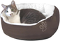 Calming Donut Cat Bed Plush Anti Anxiety Washable Non Slip Small Pets