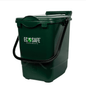 [OOS Until July 2026] EcoSafe EcoCaddy 6-Gallon Compost Bin, Eco-Friendly Kitchen Trash, Food Waste Under Counter Bin (QTY 1), SKU ECGRN