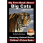 My First Book About Big Cats - Amazing Animal Books - Children's Picture Books - Paperback