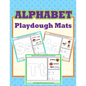 Alphabet Playdough Mats: Alphabet Activities to Practice Writing Letters, Alphabet Playdough Mats For Kids - Paperback