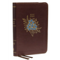 NKJV, Thinline Bible, Compact, Imitation Leather, Burgundy, Red Letter Edition - Imitation Leather