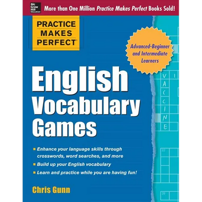 Practice Makes Perfect English Vocabulary Games - Paperback