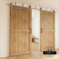 Ceiling Mounted Barn Door Hardware Kit