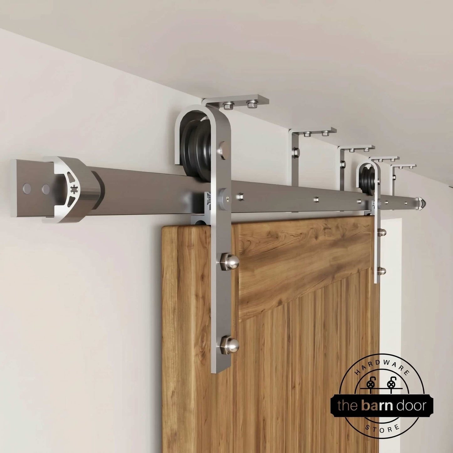 Ceiling Mounted Barn Door Hardware Kit