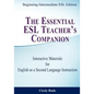 The Essential ESL Teacher's Companion: Interactive Materials for English as a Second Language Instruction - Paperback