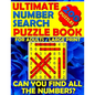 Ultimate Number Search Puzzle Book for Adults - Large Print: Number Search Books for Seniors - Can You Find All The Numbers? - Paperback