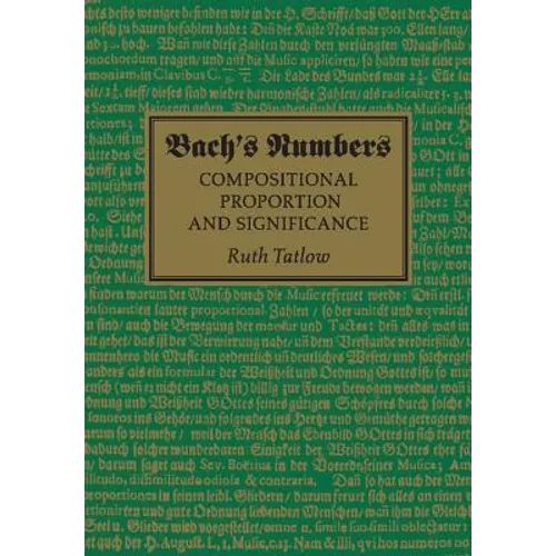Bach's Numbers - Paperback