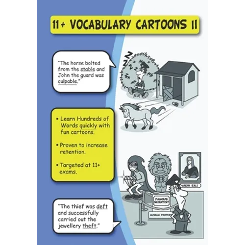 11+ Vocabulary Cartoons II - Paperback