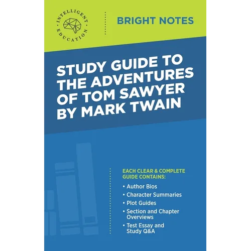 Study Guide to The Adventures of Tom Sawyer by Mark Twain - Paperback