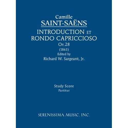 Introduction et Rondo Capriccioso, Op.28: Study score - Paperback