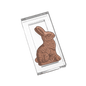 Chocolate Bunny - Easter Candy - Custom Printed 1x2 Tile - Made Using LEGO® Parts