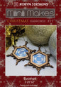 Christmas Snowflake Earring Eucalypt
