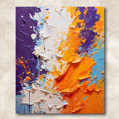 Canvas Print: "Chromatic Rift"