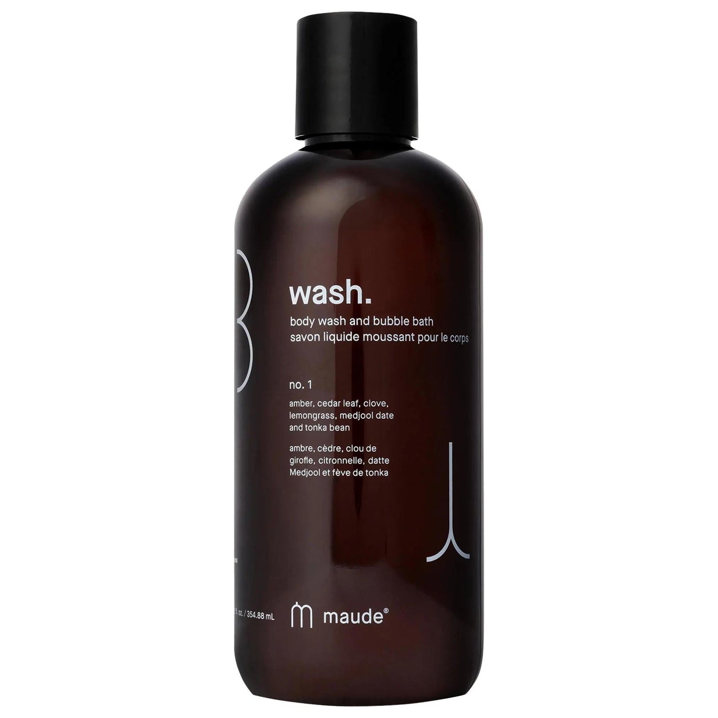 Wash - pH-Balanced Body Wash and Bubble Bath for Sensitive Skin - Gentle, Vitamin-Rich Formula