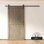 Slanted Pine Wood DIY Barn Door