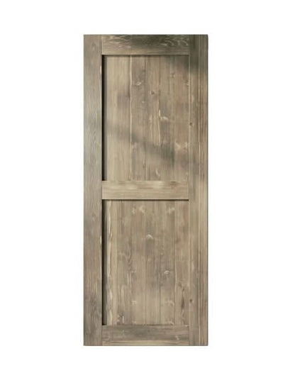 Natural Pine Wood Barn Door | 80", 84", 96" x 20"-60"
