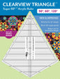 Clearview Triangle Super 60 Ruler 11in
