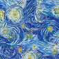 Cloud Cuddle Starry Blue Fabric per yard
