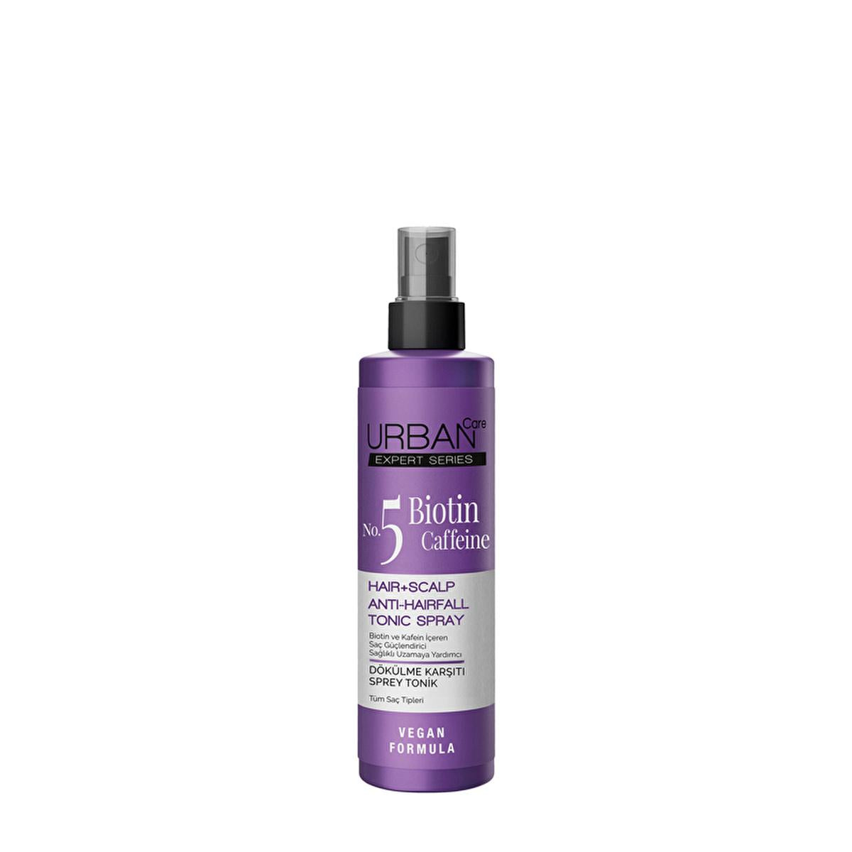 Urban Care Expert Biotin & Caffeine Hair Tonic for Hair Loss - 3.38 fl oz, Vegan & Natural Hair Care