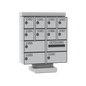 Cluster Apartment/Office Mailbox Unit - Minifig Scale Custom Set - Made Using LEGO® Parts
