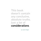 Considerations - Paperback