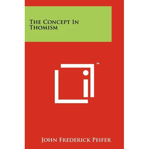 The Concept In Thomism - Paperback