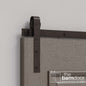 J Strap Heavy Duty Sliding Barn Door Hardware Kit
